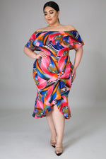 Load image into Gallery viewer, Color me Pink Dress Dazzled By B