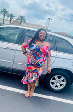 Load image into Gallery viewer, Color me Pink Dress Dazzled By B