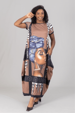 Load image into Gallery viewer, Print Maxi Dress Dazzled By B
