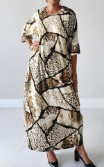 Load image into Gallery viewer, Marble Print Bubble Dress Dazzled By B