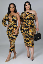 Load image into Gallery viewer, Elegancy at its best Dress Dazzled By B