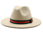 Load image into Gallery viewer, Beige Fedora Dazzled By B
