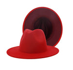 Load image into Gallery viewer, Red/Burgundy Fedora Dazzled By B