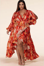 Load image into Gallery viewer, Fire Fantasy Dress Dazzled By B