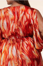 Load image into Gallery viewer, Fire Fantasy Dress Dazzled By B