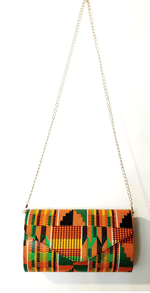 Load image into Gallery viewer, Kente Clutch Bag - Multiple Prints Available Dazzled By B