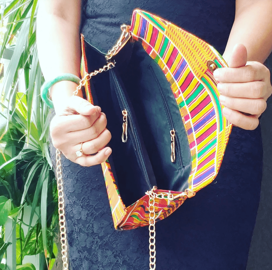 Kente Clutch Bag - Multiple Prints Available Dazzled By B