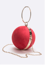 Load image into Gallery viewer, Peached Ball Pendant Bag Dazzled By B