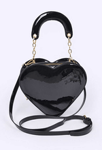 Load image into Gallery viewer, Heart Swing Clutch Bag Red Dazzled By B