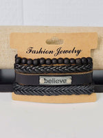 Load image into Gallery viewer, Vintage Braided Leather Bracelet - Multiple Options Dazzled By B