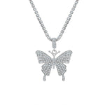 Load image into Gallery viewer, Large Butterly Necklace - Multiple Colors Available Dazzled By B