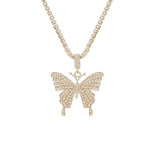 Load image into Gallery viewer, Large Butterly Necklace - Multiple Colors Available Dazzled By B