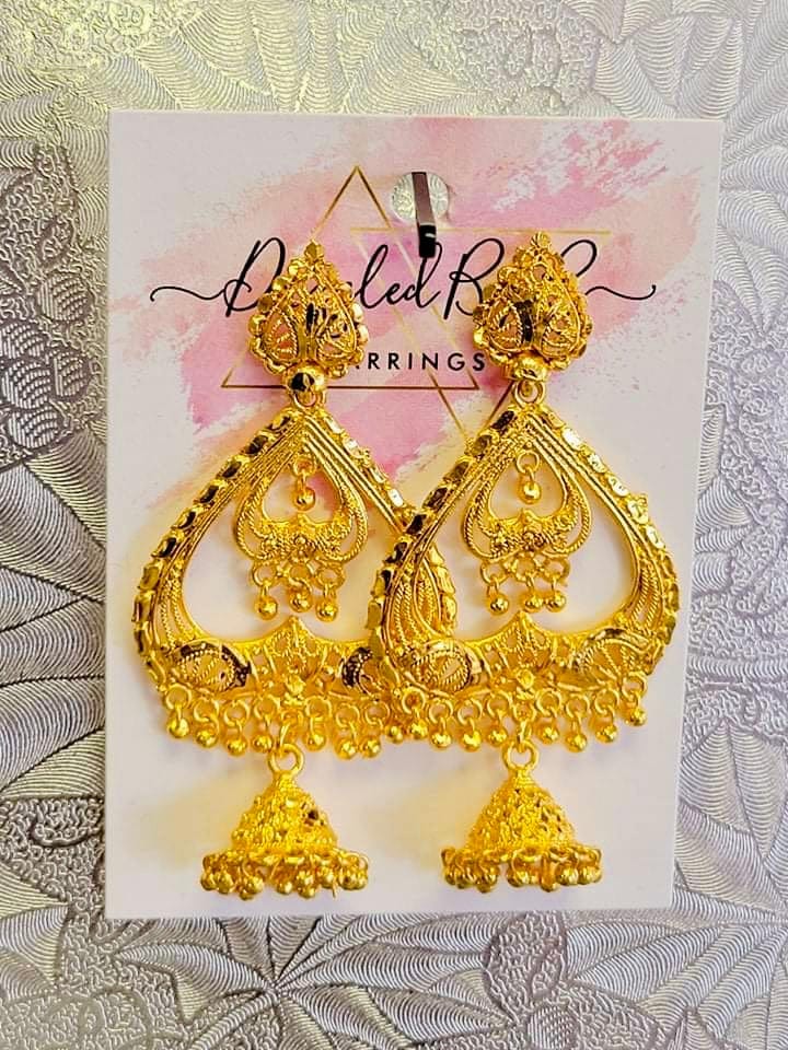 The Chanchal Earrings Dazzled By B