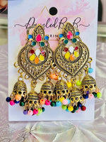 Load image into Gallery viewer, The Rang Beranga Earrings Dazzled By B
