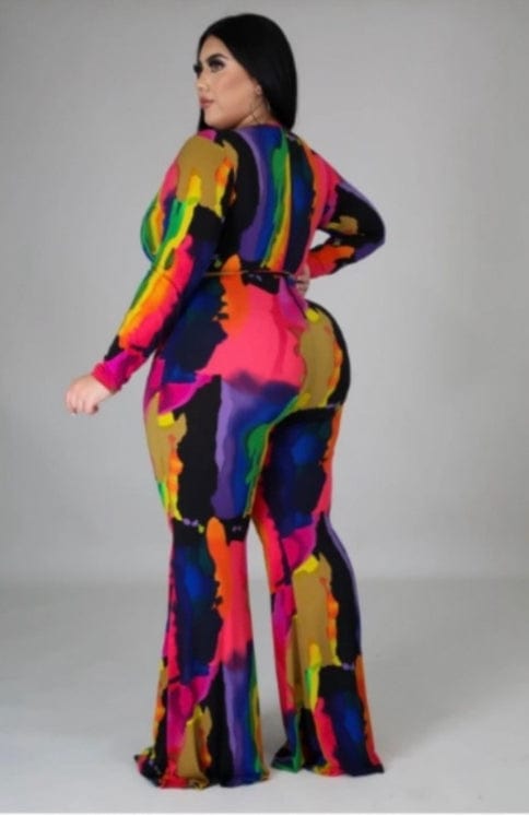 Painted To Perfections Jumpsuit Dazzled By B
