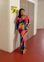 Load image into Gallery viewer, Painted To Perfections Jumpsuit Dazzled By B