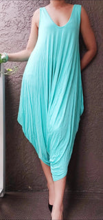 Load image into Gallery viewer, Sleeveless Jersey Harem Jumper/Jumpsuit Dazzled By B