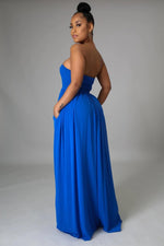 Load image into Gallery viewer, Boho Babe Jumpsuit - Blue Dazzled By B