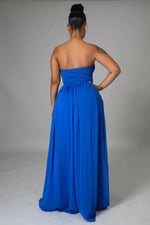 Load image into Gallery viewer, Boho Babe Jumpsuit - Blue Dazzled By B