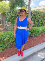 Load image into Gallery viewer, Sleeveless Jersey Harem Jumper/Jumpsuit Dazzled By B