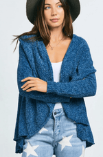Load image into Gallery viewer, Knit Shawl Cardigan Dazzled By B