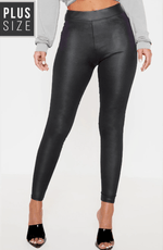 Load image into Gallery viewer, Leather Ankle Leggings Dazzled By B
