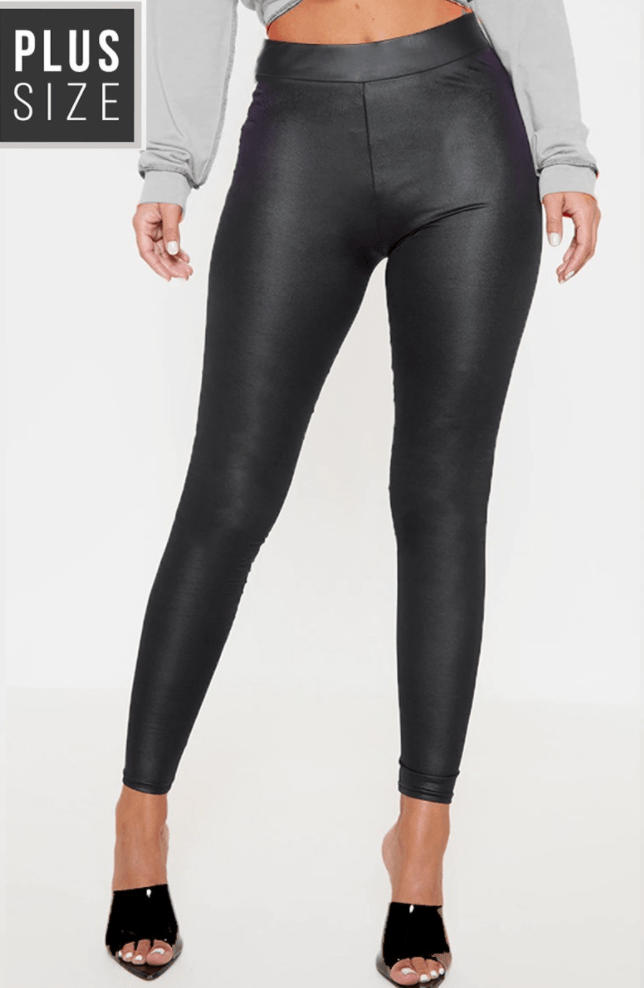Leather Ankle Leggings Dazzled By B