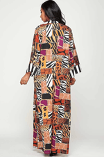 Load image into Gallery viewer, Animal Print Kimono/ Duster Dazzled By B