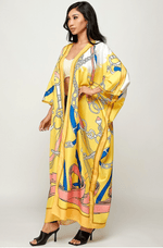 Load image into Gallery viewer, Yellow Kimono/ Duster Dazzled By B
