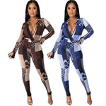 Load image into Gallery viewer, Bodysuit 2 Piece Printed Set - Multiple Colors Dazzled By B