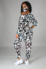 Load image into Gallery viewer, Call me an Animal Pant Set Dazzled By B