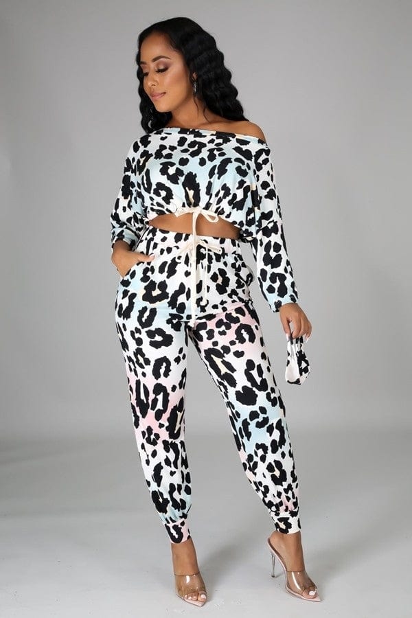 Call me an Animal Pant Set Dazzled By B