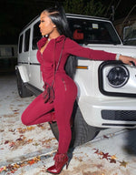 Load image into Gallery viewer, Tracksuit with Hoodie Set - Multiple Colors Available Dazzled By B