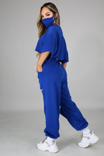 Load image into Gallery viewer, Never Get Caught Up Pant Set Dazzled By B