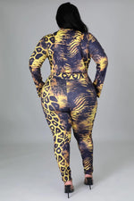 Load image into Gallery viewer, Wild About Me Bodysuit Pant Set Dazzled By B
