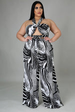 Load image into Gallery viewer, Wrap Me Up Pant Set Dazzled By B