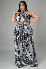 Load image into Gallery viewer, Wrap Me Up Pant Set Dazzled By B