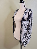 Load image into Gallery viewer, Letter Lattice Wild Scarf Dazzled By B