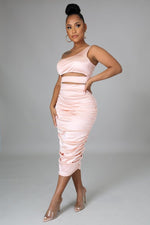 Load image into Gallery viewer, Gone Too Far Skirt-Set Dazzled By B