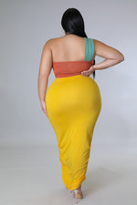 Load image into Gallery viewer, Stick to My Curves Skirt Set Dazzled By B
