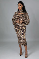 Load image into Gallery viewer, The Animal In Me Dress Dazzled By B