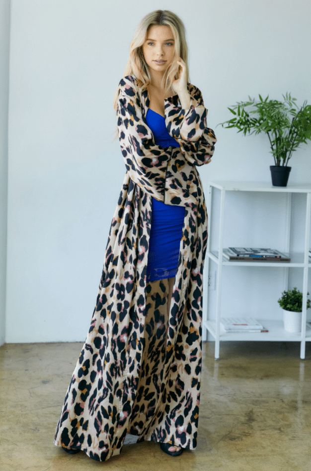 The Leopard Kimono Dazzled By B