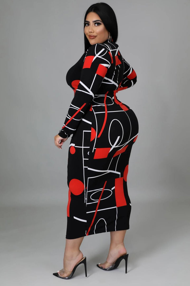 The Red & Black Dress Dazzled By B