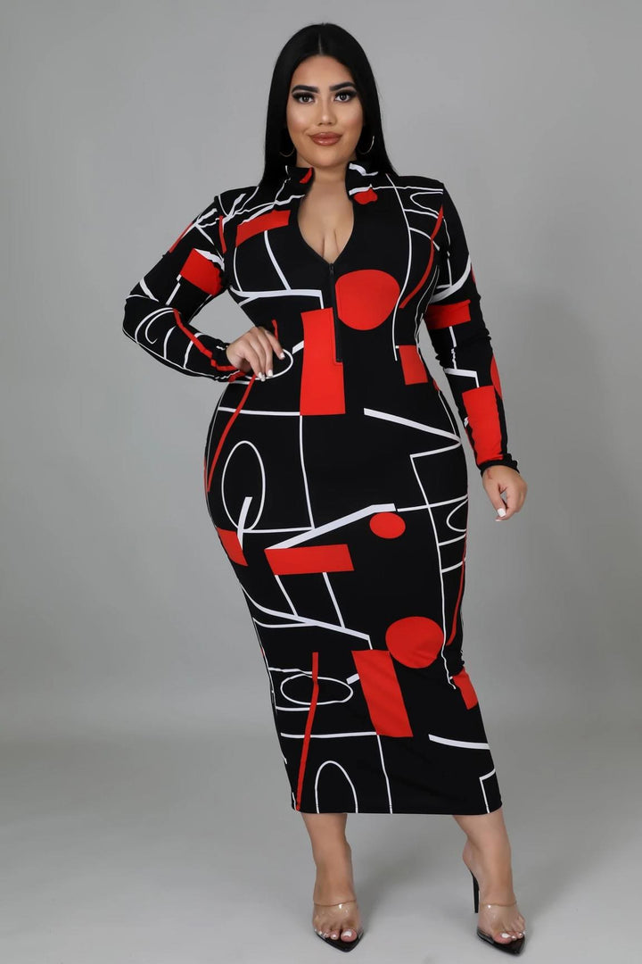 The Red & Black Dress Dazzled By B