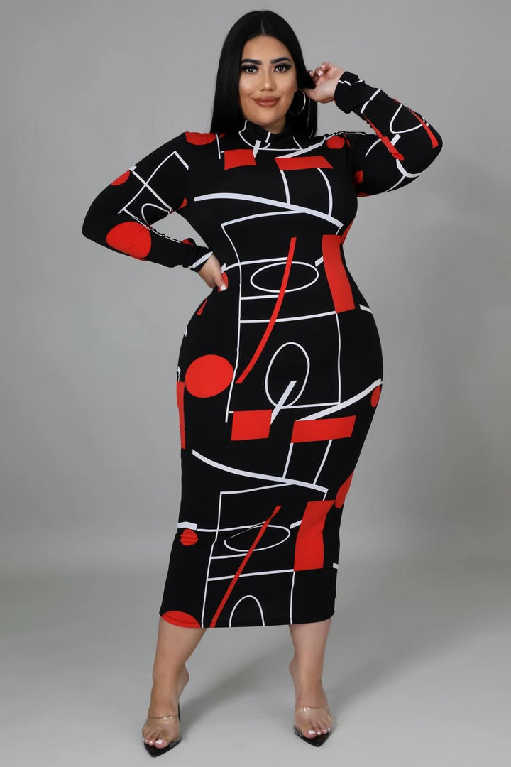 The Red & Black Dress Dazzled By B