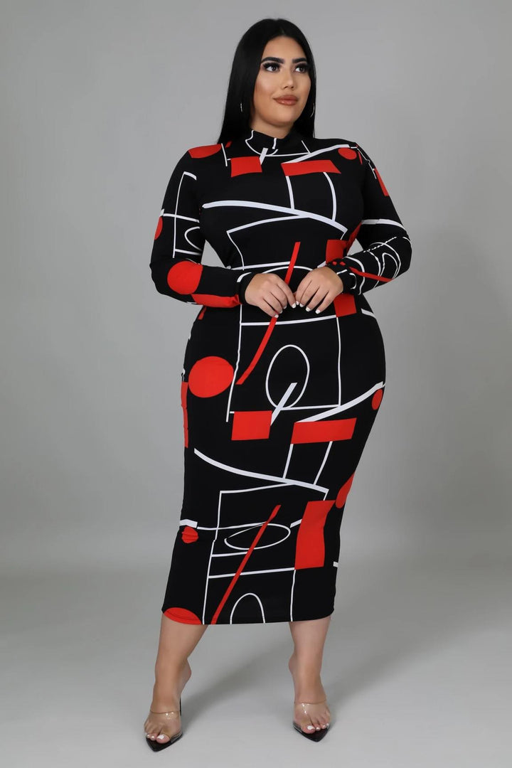 The Red & Black Dress Dazzled By B