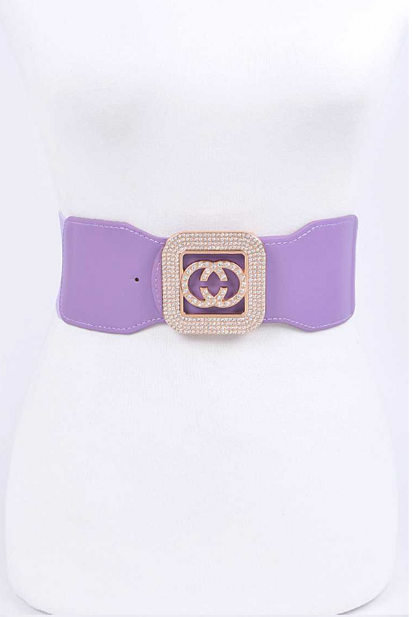 Elastic Stretch Purple Belt Dazzled By B