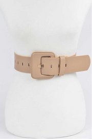 Solid Color Classy Fashion Belt - Nude Dazzled By B