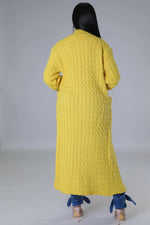 Load image into Gallery viewer, Izzy Cardigan - Yellow Dazzled By B
