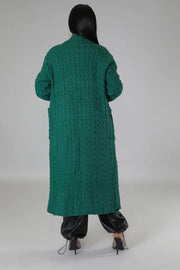 Izzy Cardigan - Green Dazzled By B
